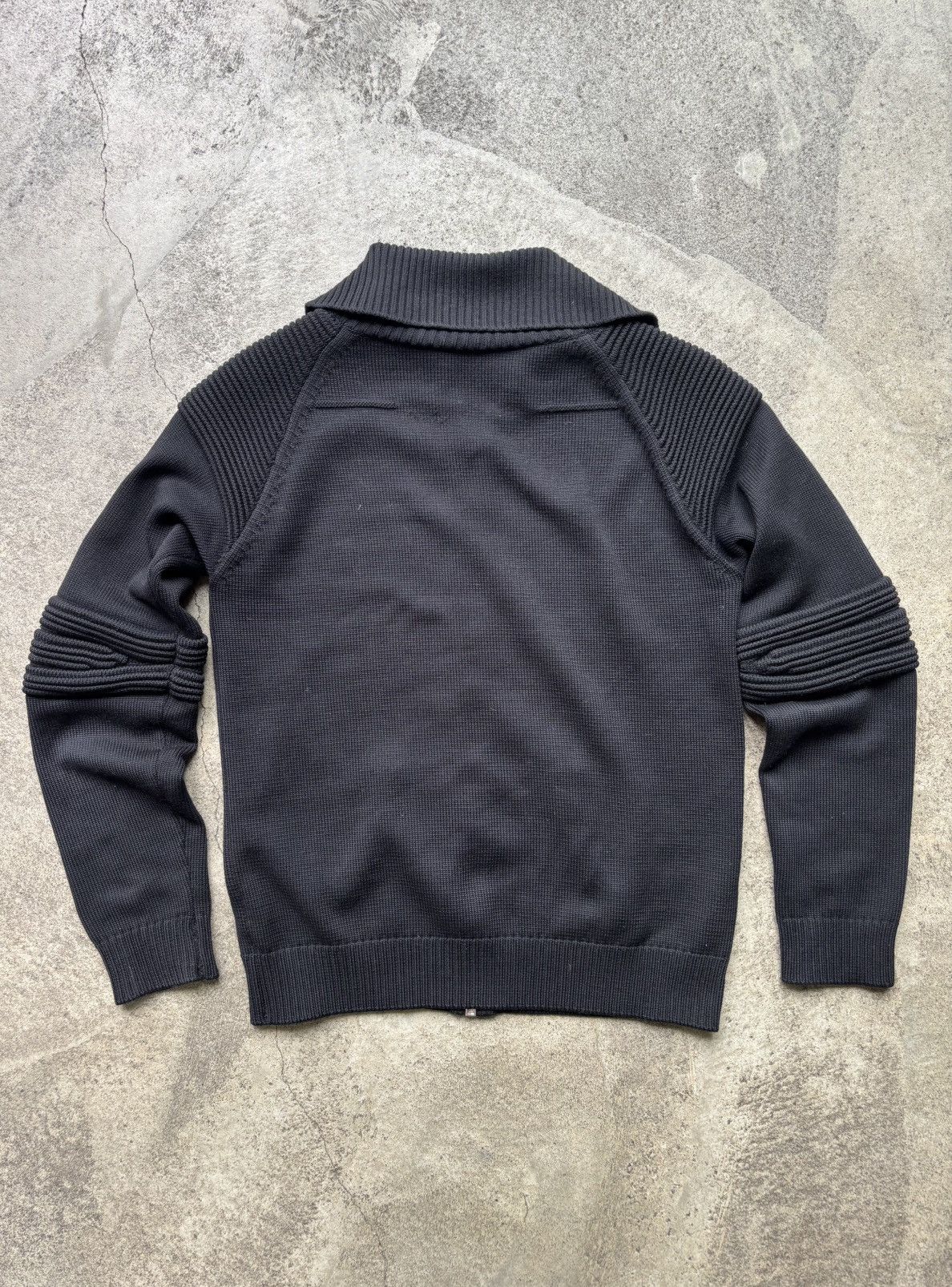 Dior × Hedi Slimane Dior Homme Hedi Slimane AW07 ‘Navigate’ wool armored zip up Size US L / EU 52-54 / 3 - 6 Thumbnail