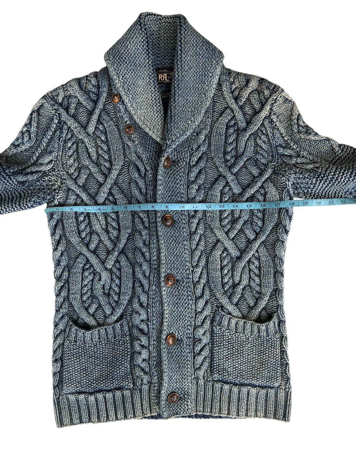 RRL Ralph Lauren RRL Ralph Lauren Hand Knit Cardigan Size US S / EU 44-46 / 1 - 20 Thumbnail
