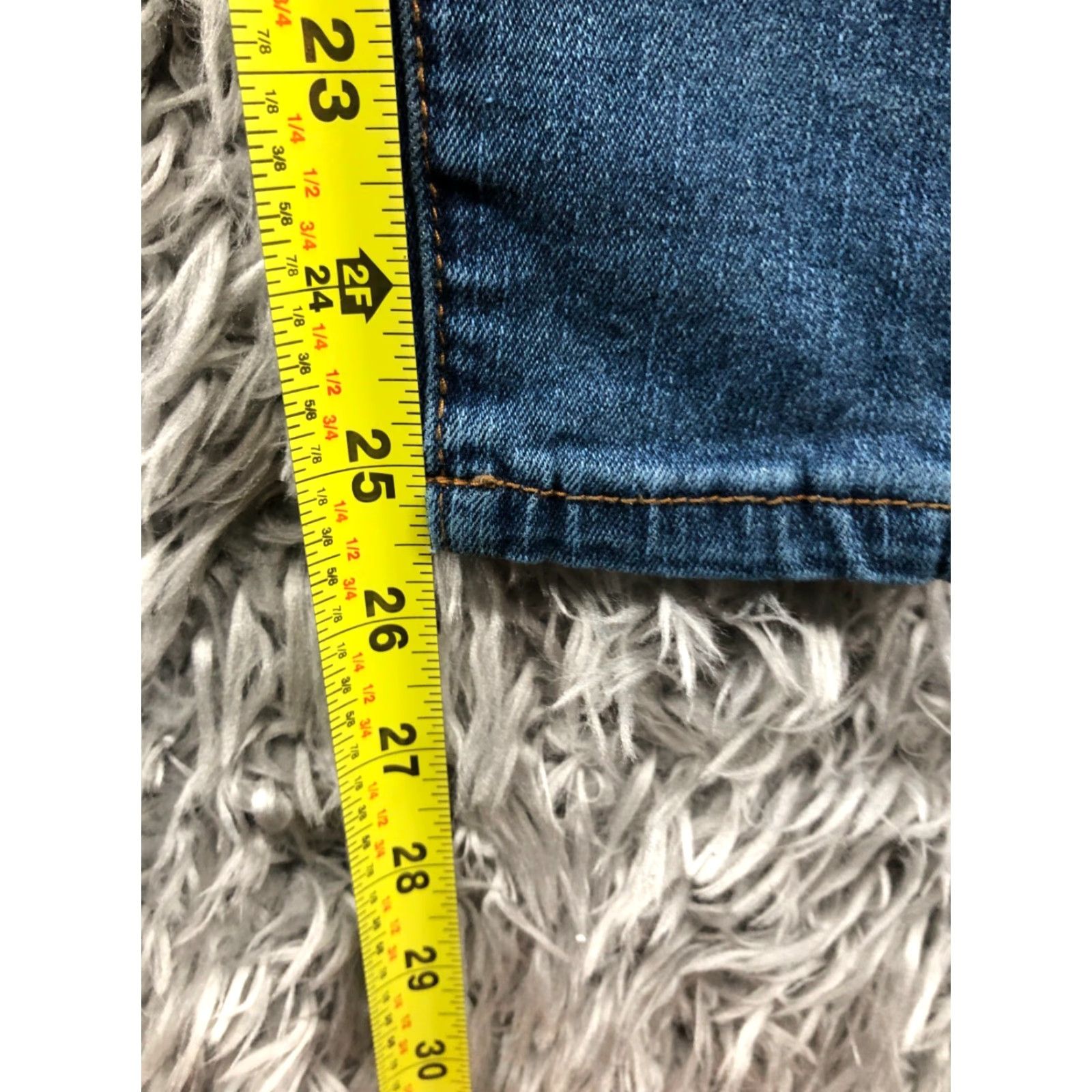 Shein Shein Jeans Women Size 4 High Rise Skinny 27in Blue Denim 5-Pocket Regular Stretch Medium Wash Size 27" / US 4 / IT 40 - 4 Thumbnail
