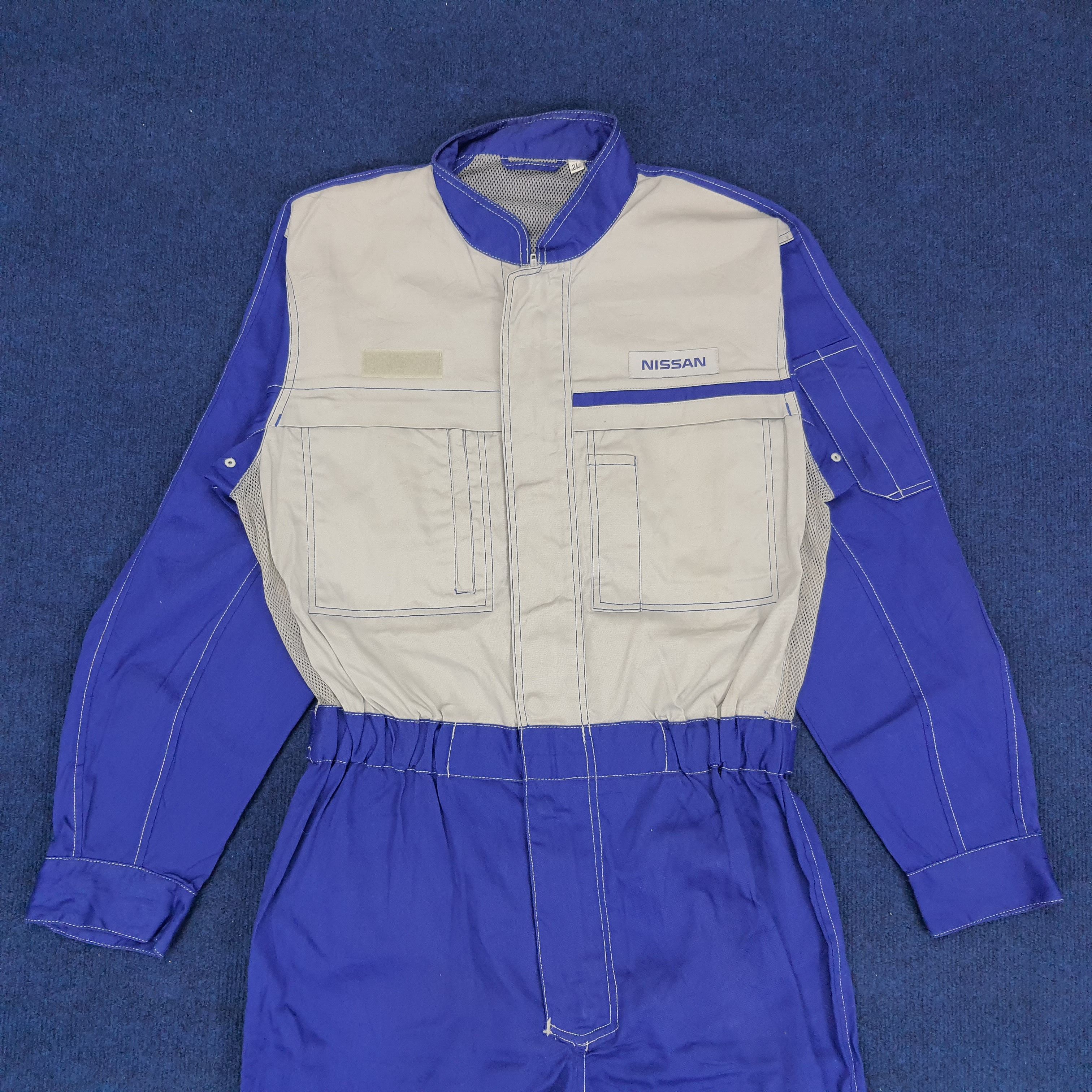 Japanese Brand × Vintage Vintage NISSAN Racing Team Japanese Brand Coverall Size US M / EU 48-50 / 2 - 5 Thumbnail
