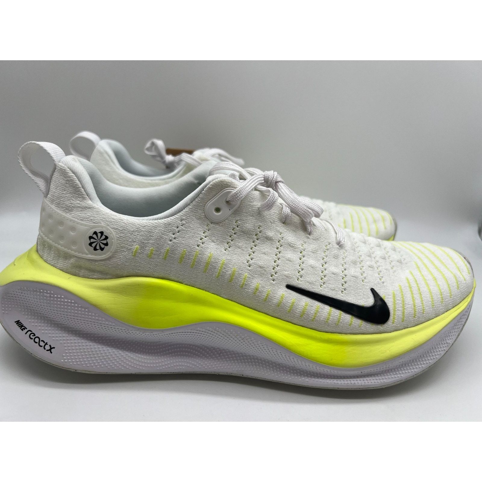 Nike ReactX Infinity Run 4 White Volt DR2665-101 Men's 11.5