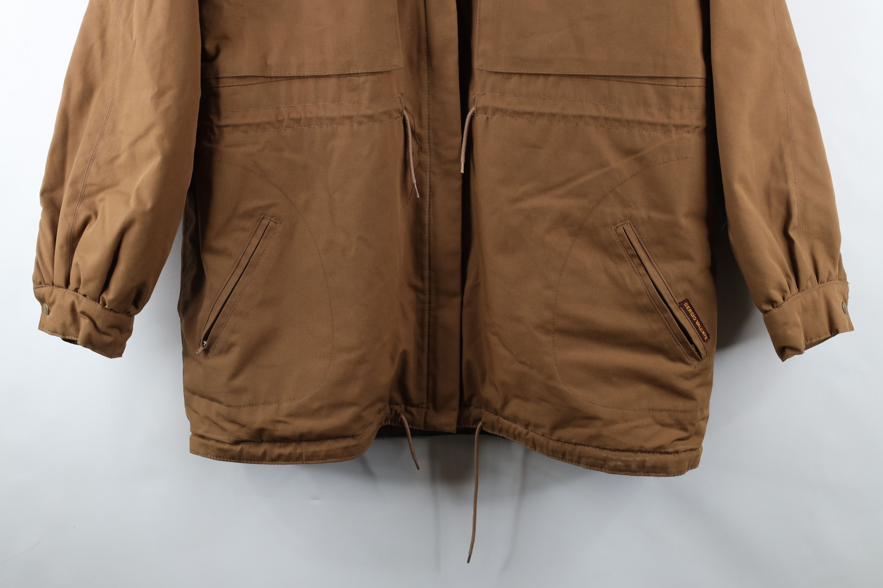 Vintage Vintage 80s 90s Streetwear Collar Lined Parka Jacket Size US L / EU 52-54 / 3 - 4 Thumbnail