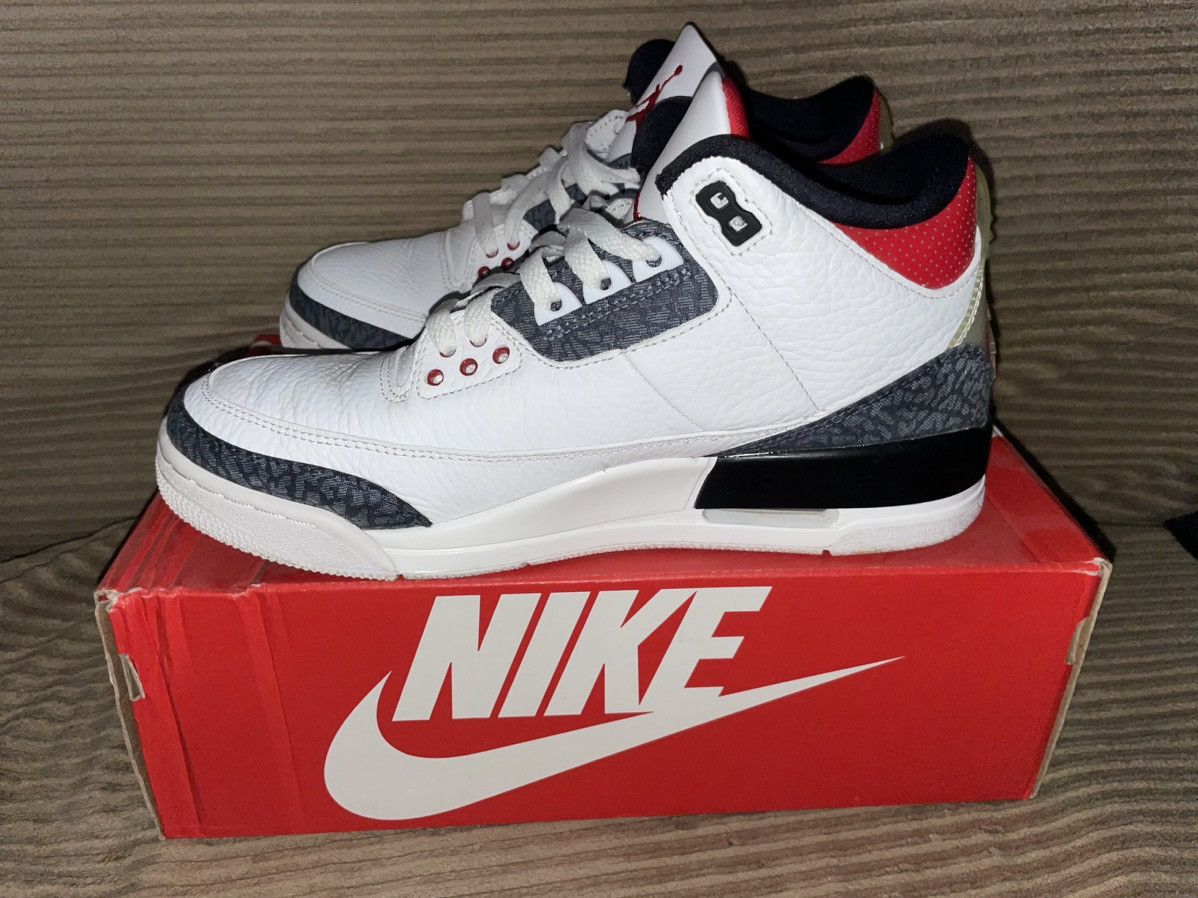 Jordan Brand Jordan 3 Denim Size US 8 / EU 41 - 3 Thumbnail