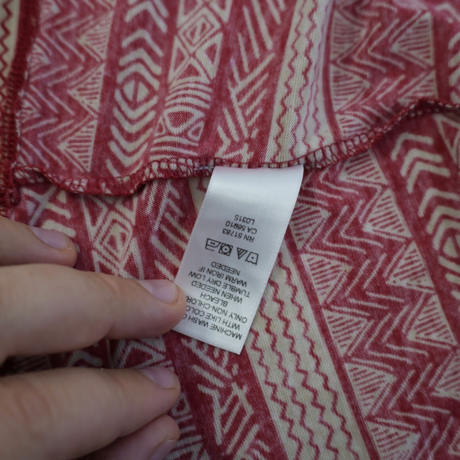 Designer Maurices Open Top Polyester Spanex And Mesh Pink Atzec Large Size L / US 10 / IT 46 - 6 Thumbnail