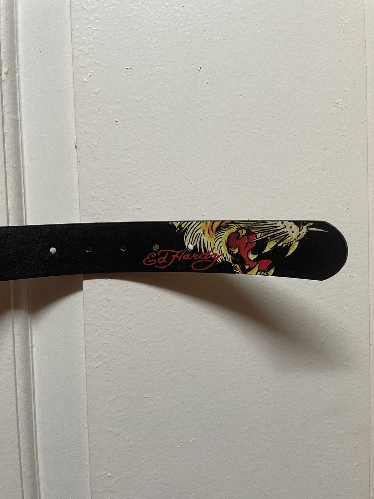 Ed Hardy × Vintage Ed Hardy Y2K Tiger and Dragon reversible print Size 42 - 4 Thumbnail