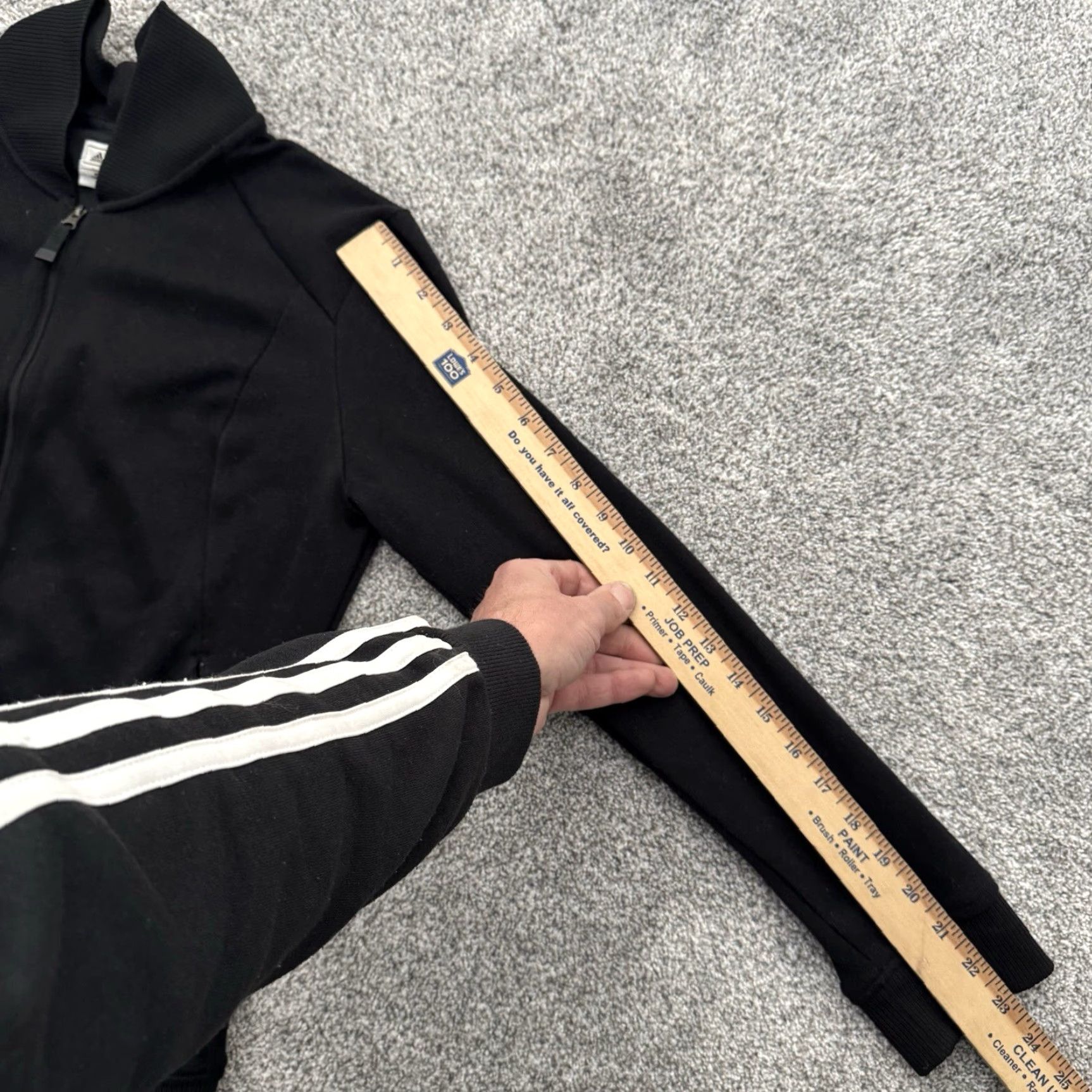 Adidas Adidas Knit Jacket Womens M Full Zip Streetwear Pockets 2011 Athleisure Black Medium Regular Jacket Womens Size M / US 6-8 / IT 42-44 - 7 Thumbnail