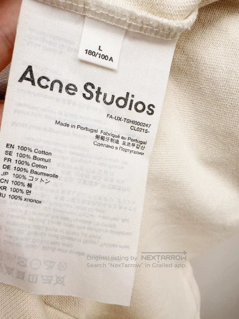 Acne Studios Acne Studios Dog print short-sleeve T-shirt Size US L / EU 52-54 / 3 - 4 Thumbnail