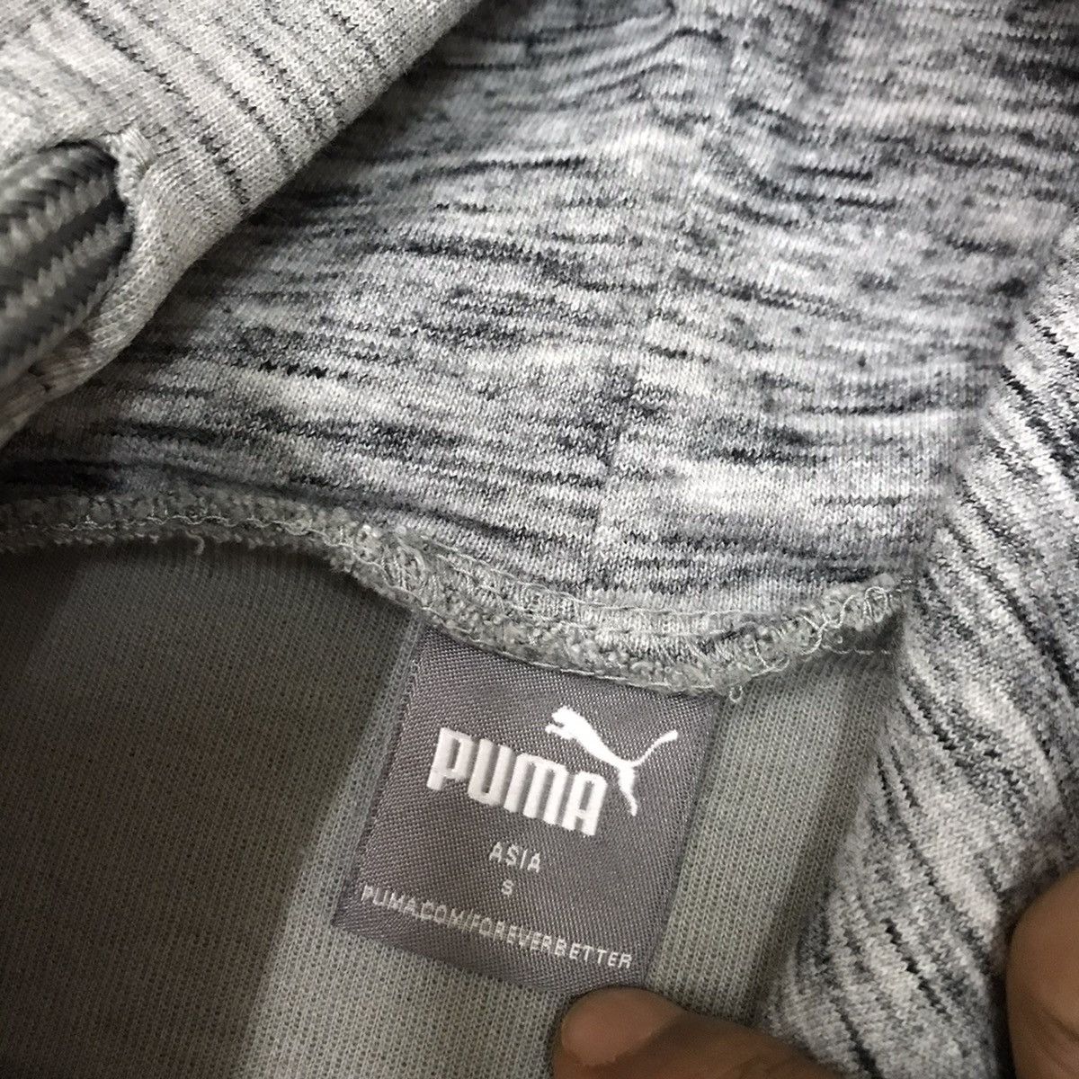 Puma Puma Evostripe Black Grey PulloverSweater Hoodie Size US M / EU 48-50 / 2 - 7 Thumbnail