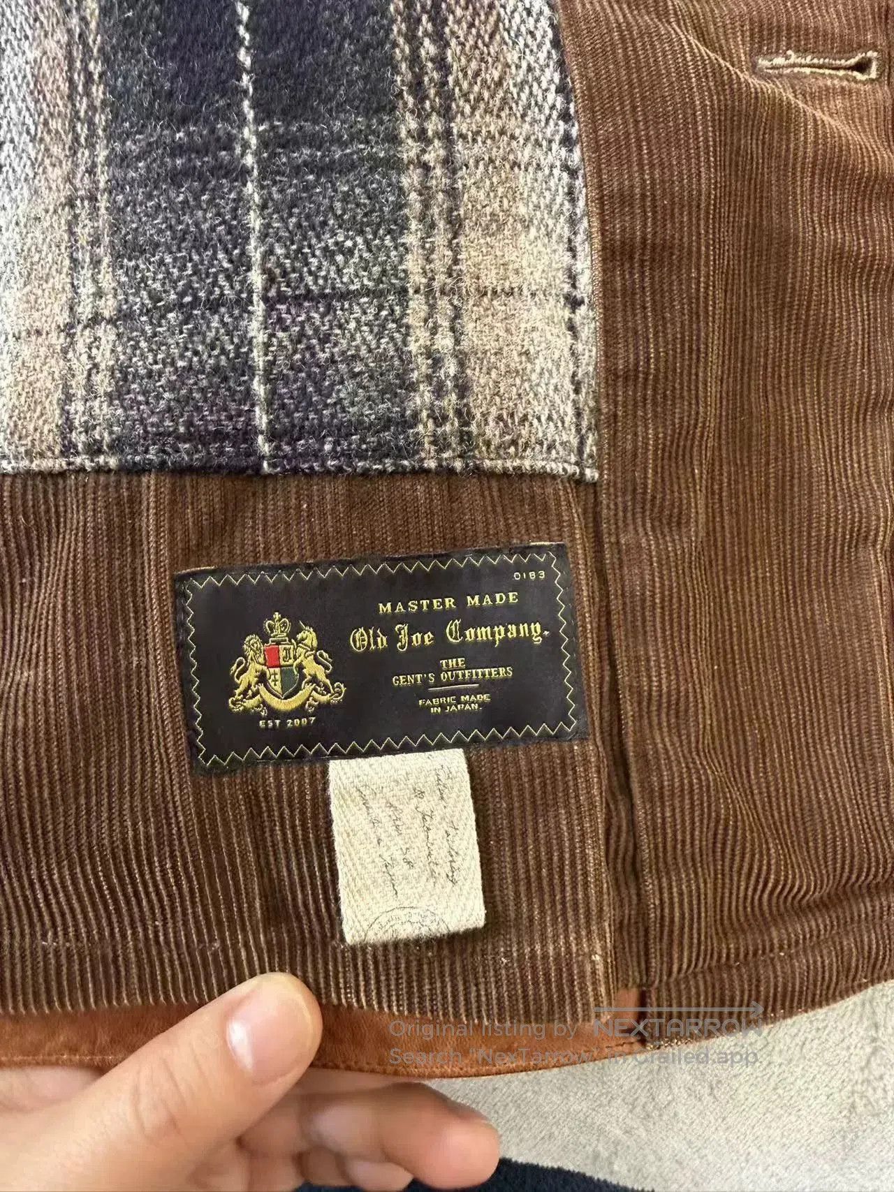 Old Joe Vintage Brown Farm Style Coat. Size US M / EU 48-50 / 2 - 8 Thumbnail