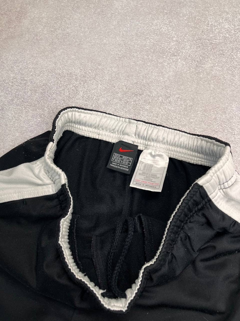 Nike × Vintage VINTAGE NIKE SWOOSH BAGGY FLARED TRACK PANTS FLARED Y2K L Size US 32 / EU 48 - 3 Thumbnail