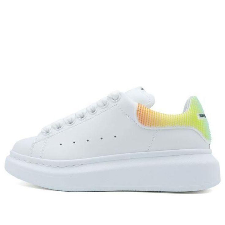Alexander McQueen o1w1db10925 Oversized Sneaker in White Size US 9 / IT 39 - 1 Thumbnail