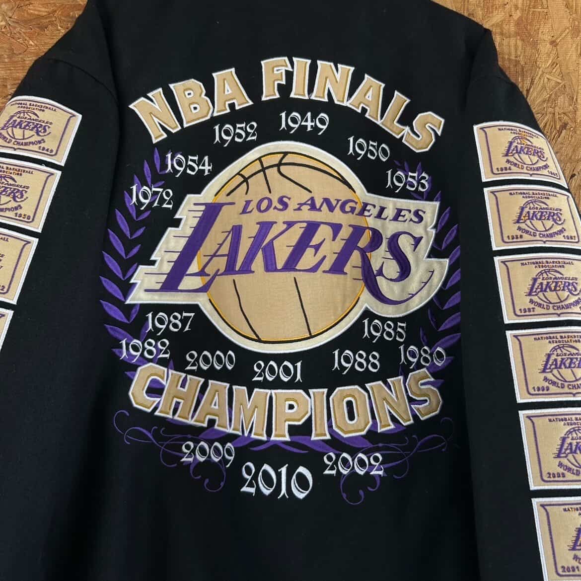 Jeff Hamilton RARE LA Lakers NBA Champions Reversible Jacket Jeff Hamilton Size US L / EU 52-54 / 3 - 7 Thumbnail