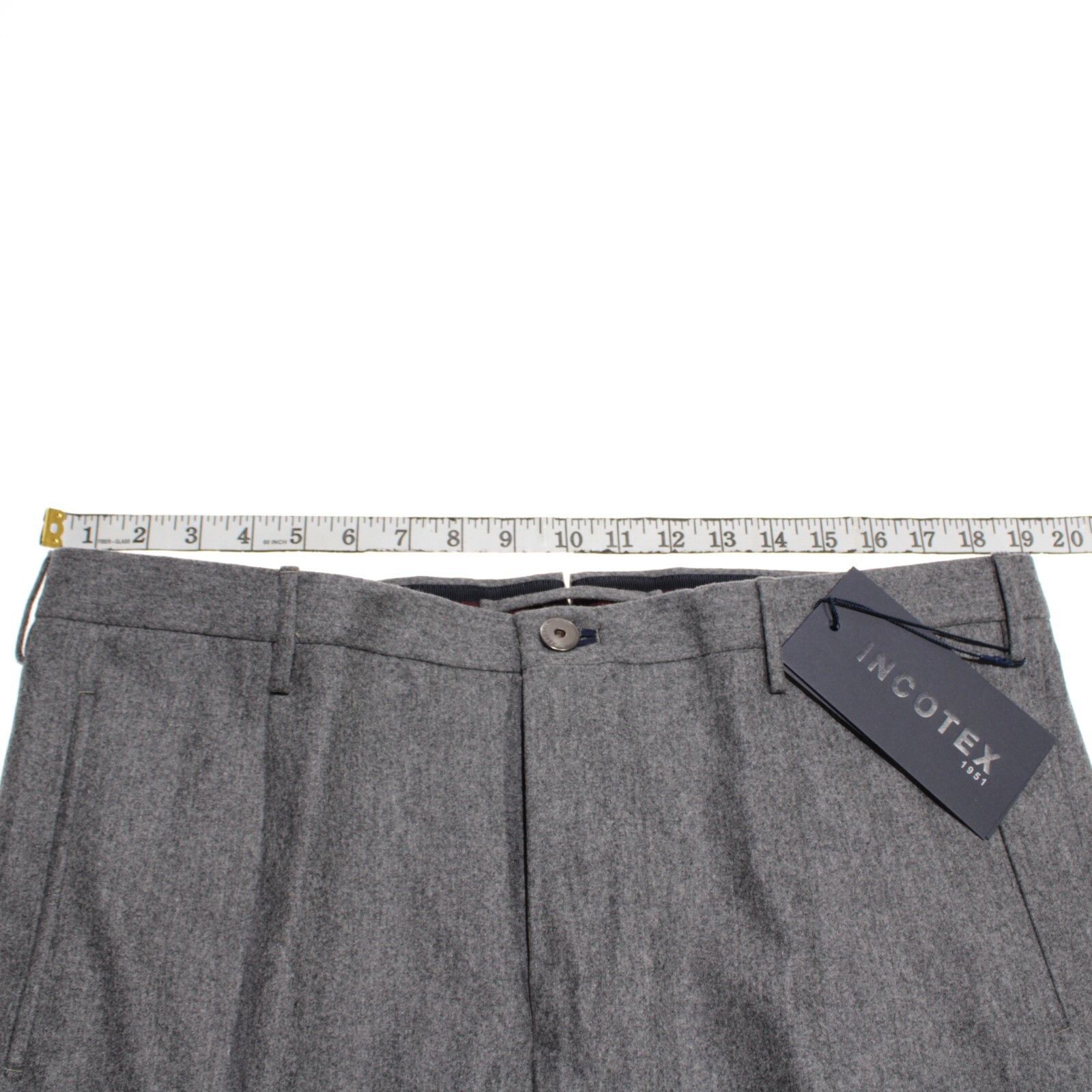 Incotex INCOTEX New with tags Dress Pants Size 38 US In Gray Size US 38 / EU 54 - 5 Thumbnail