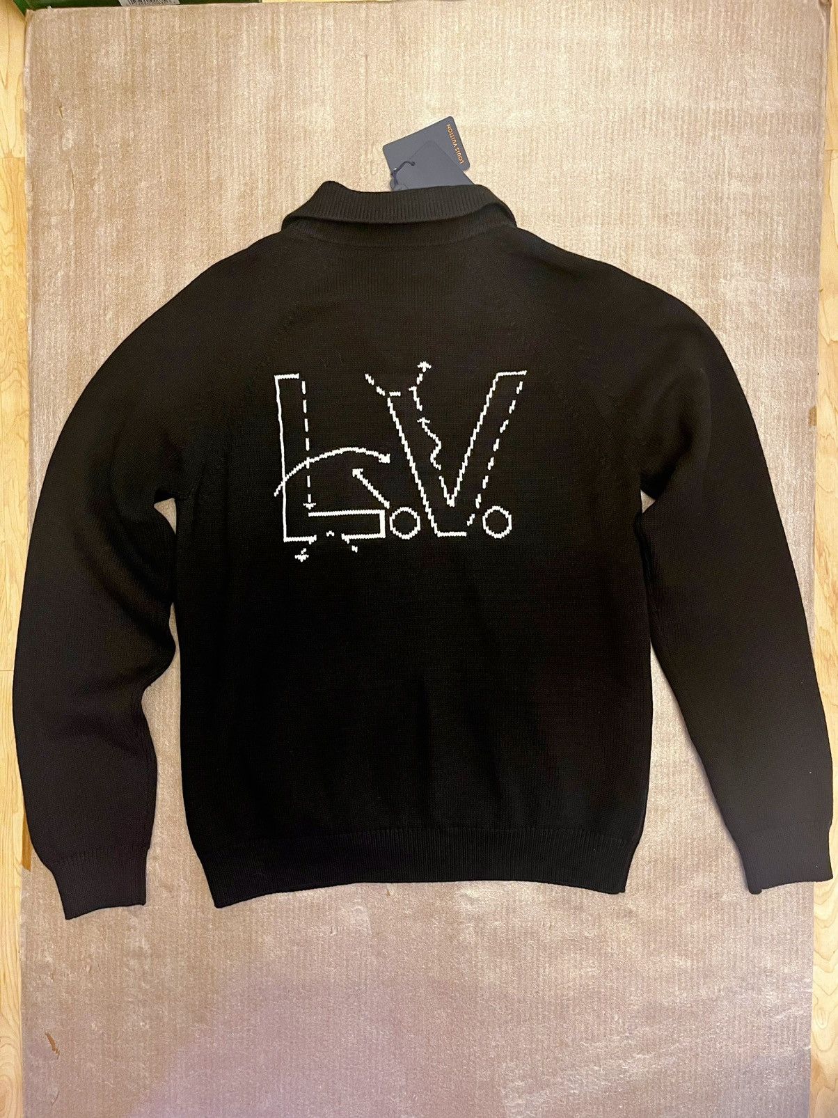 Louis Vuitton Louis Vuitton & NBA collaboration luxury wool coat Size US L / EU 52-54 / 3 - 7 Thumbnail