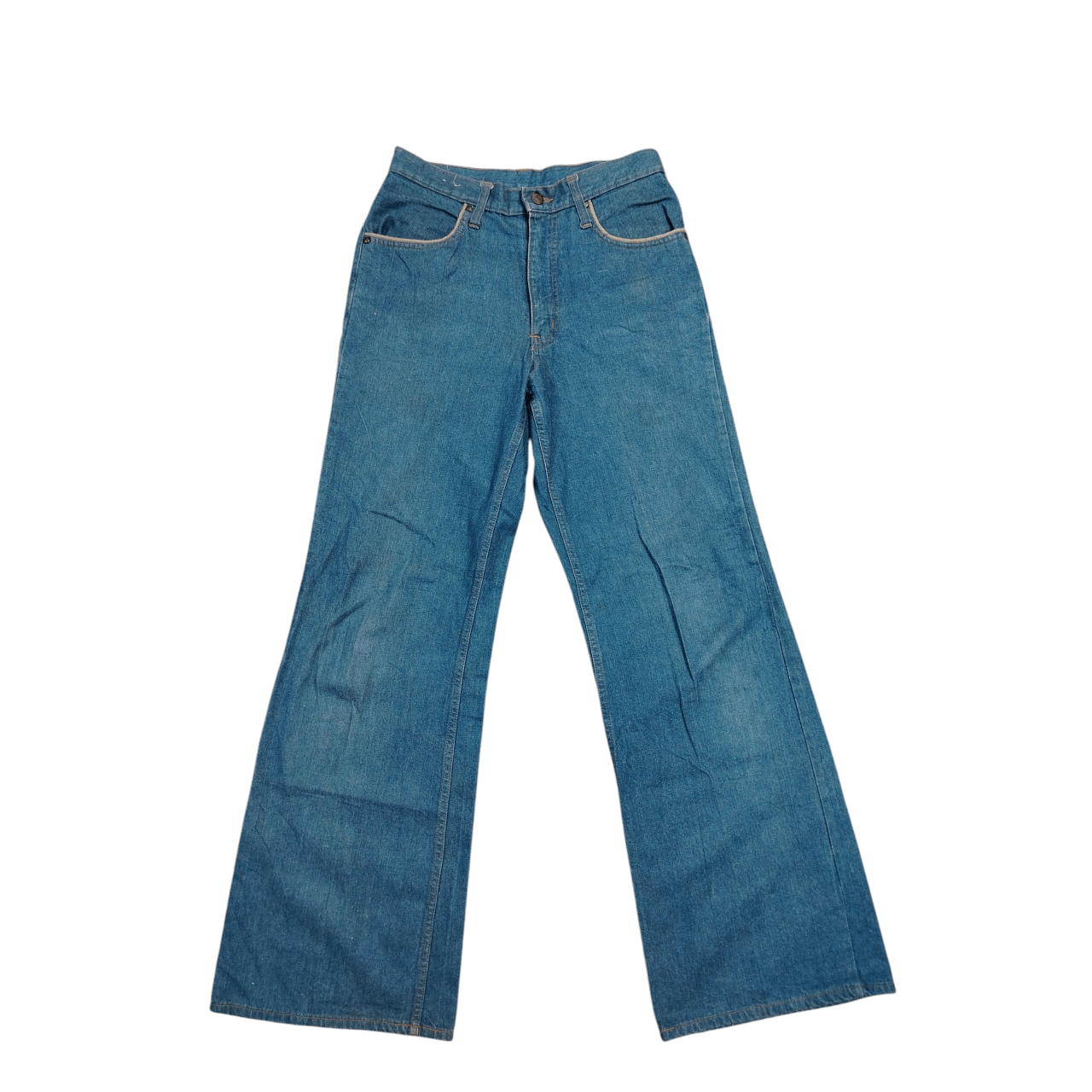 Vintage Vintage 80s McCampbell flare denim jeans Size 29" - 1 Thumbnail