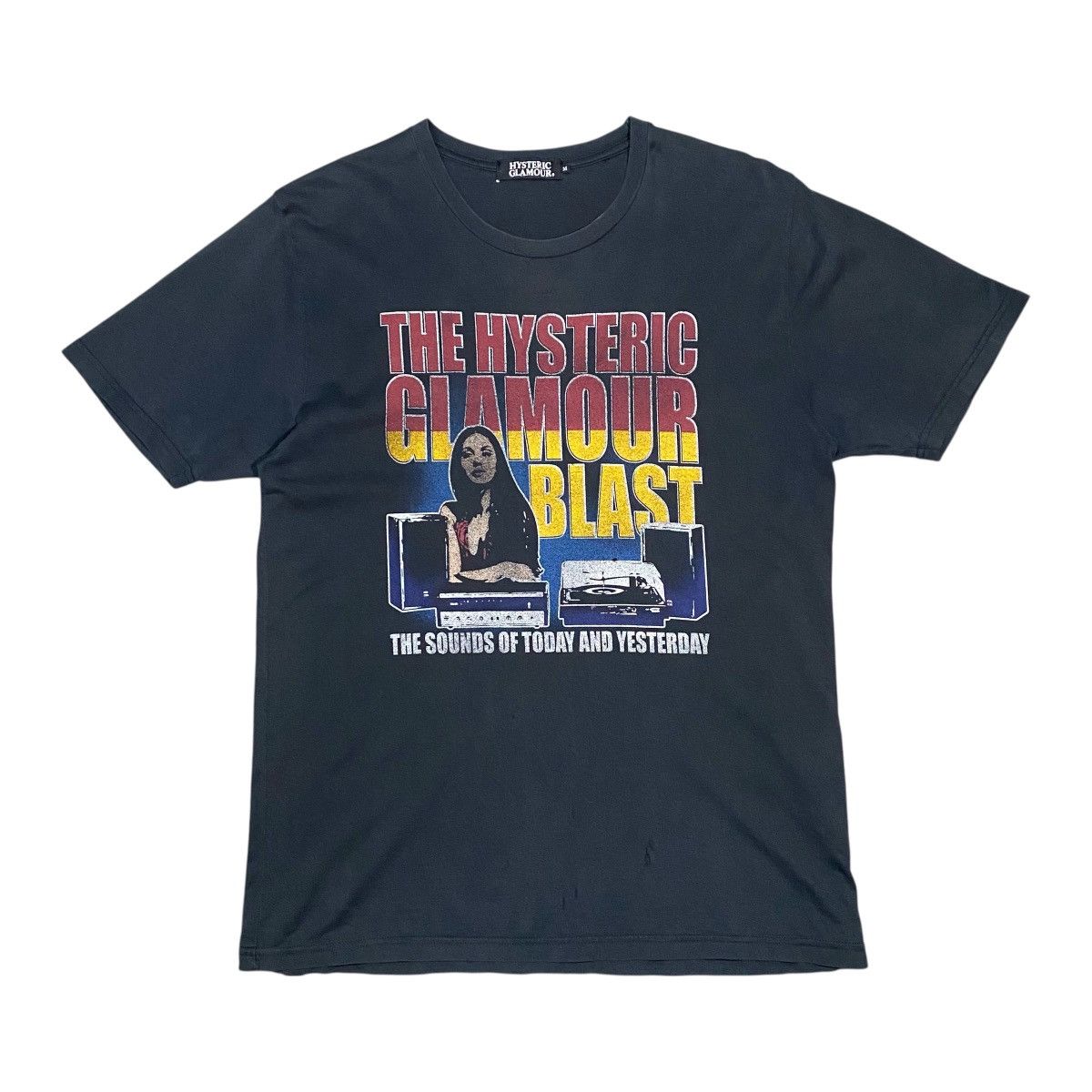 トップス HYSTERIC GLAMOUR Detroit foodie black M Hysteric Glamour 