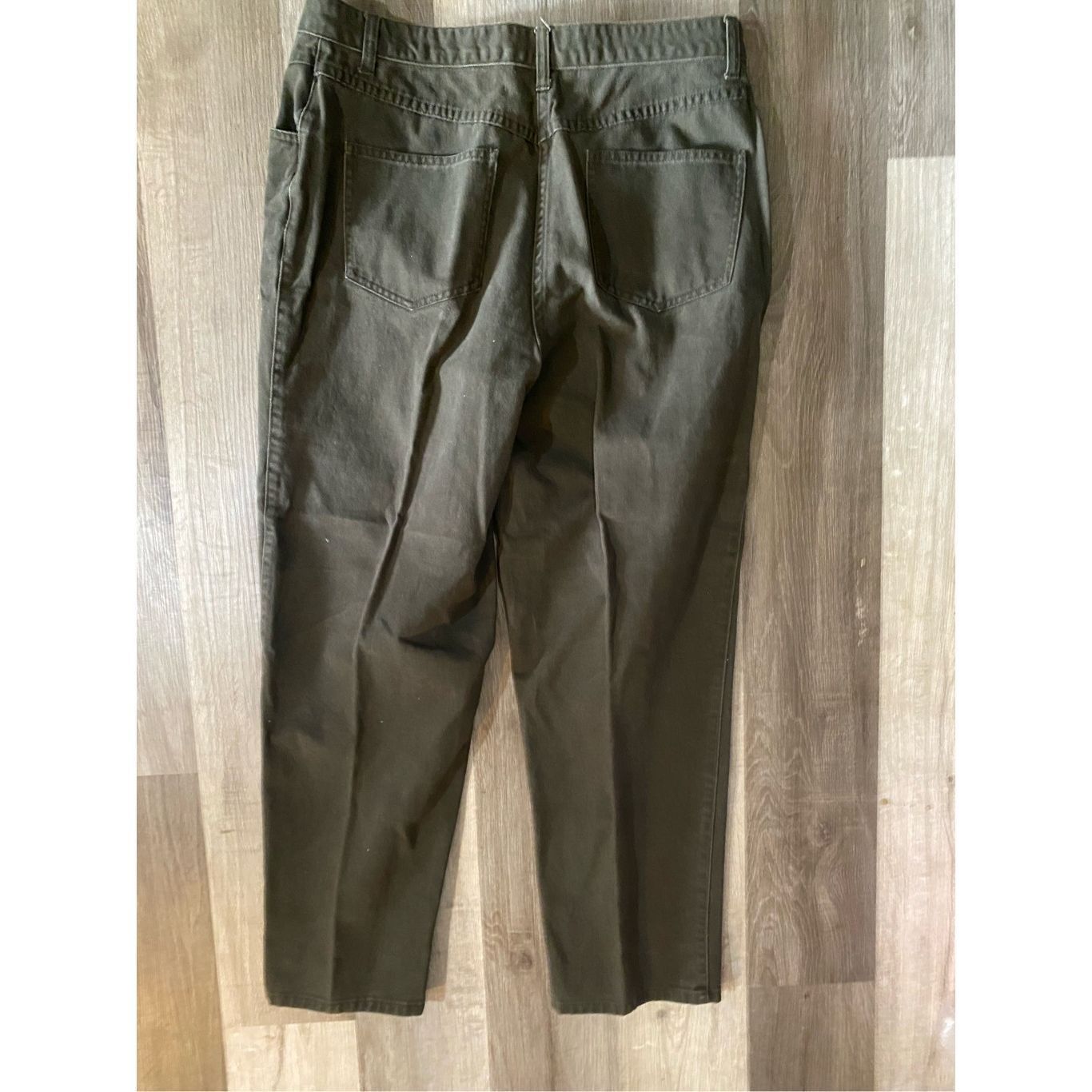 Other Christopher & Banks Green Pants, 100% Cotton- EUC, Size 14 Size 36" / US 14 / IT 50 - 8 Thumbnail