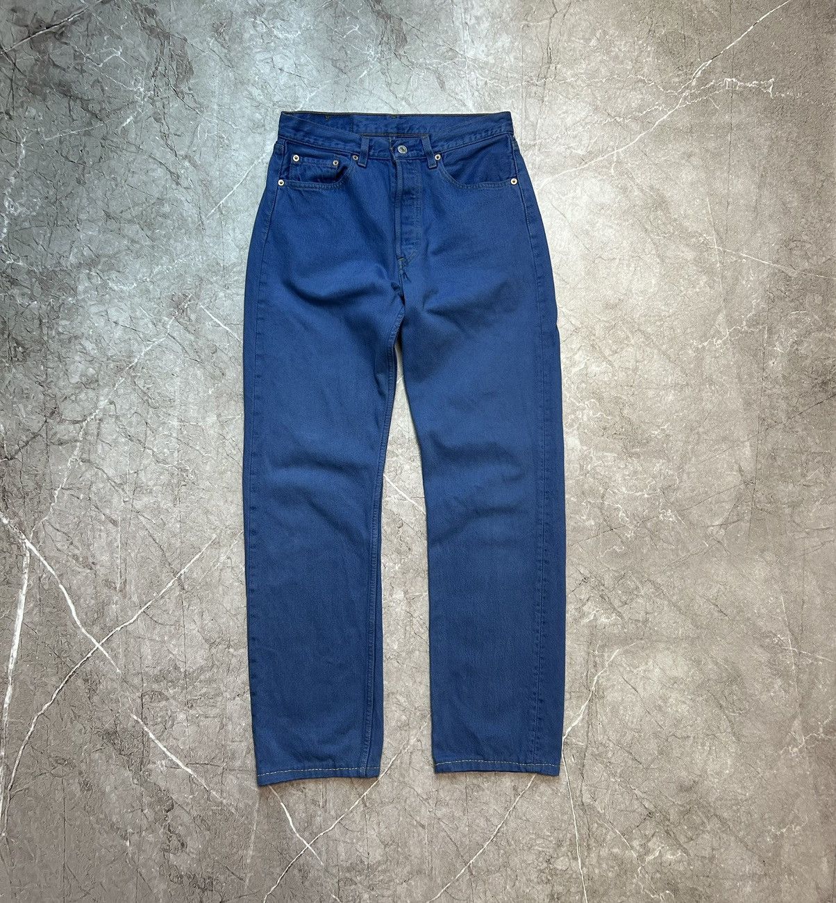 Levi's × Vintage Vintage 90s Levis 501 Denim Jeans Made In USA Size US 31 - 2 Thumbnail
