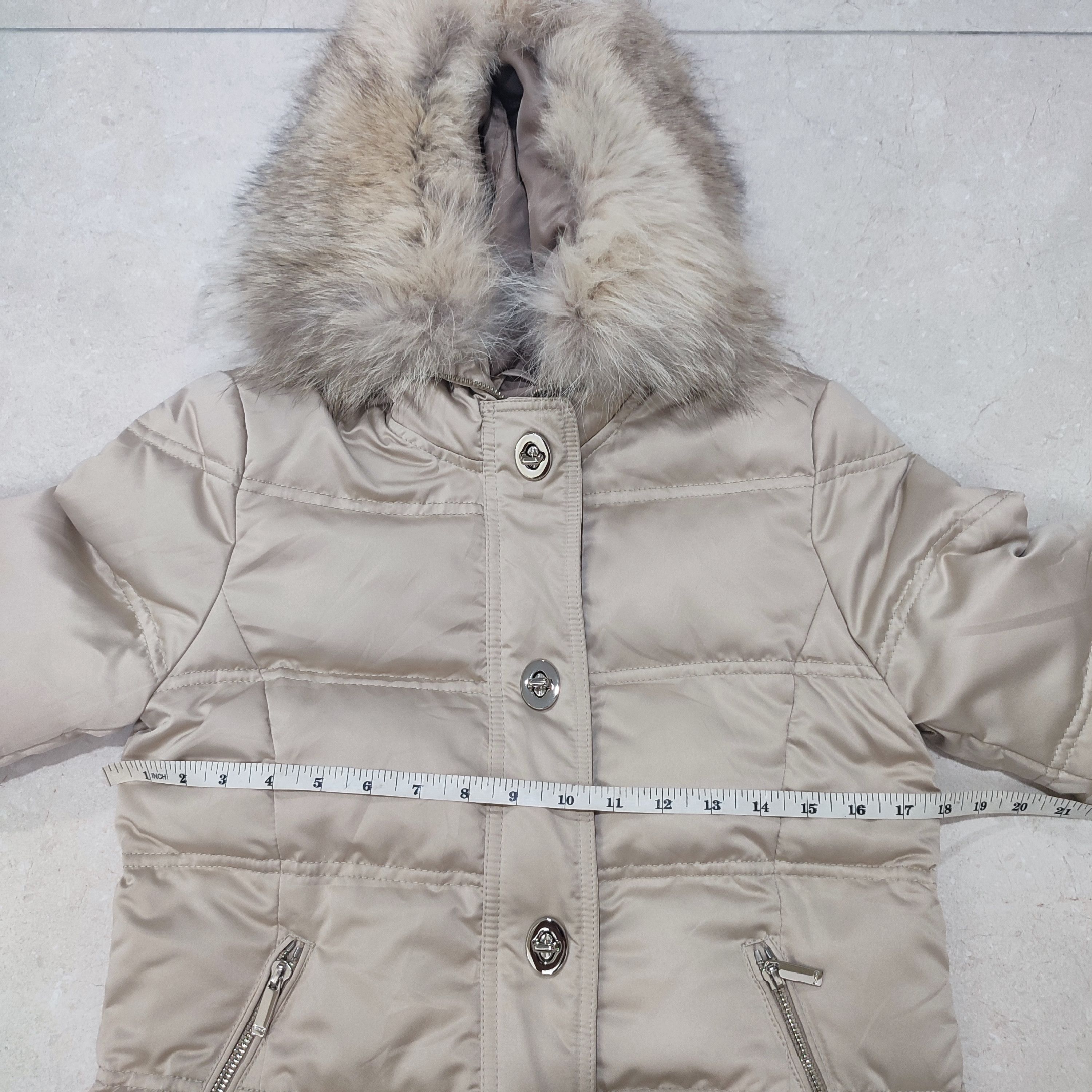 Coach × The Mountain 🔥STEALS🔥Rare Coach New York Faux Fur Down Jacket Size XS / US 0-2 / IT 36-38 - 11 Thumbnail
