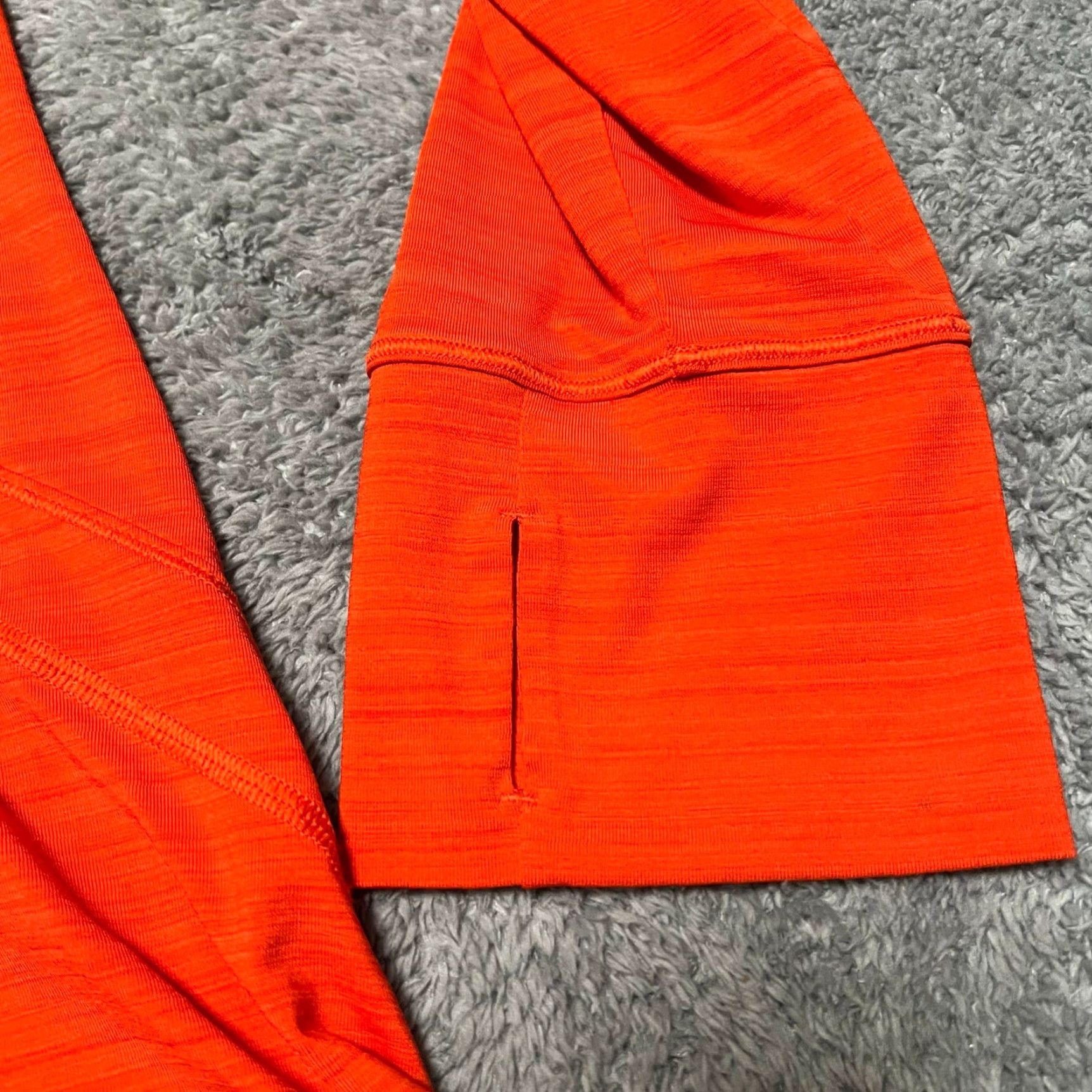 Athleta Athleta Pacifica Jacket Womens 3XL Orange Full Zip Thumb Holes Size XXL / US 16-18 / IT 52-54 - 4 Thumbnail