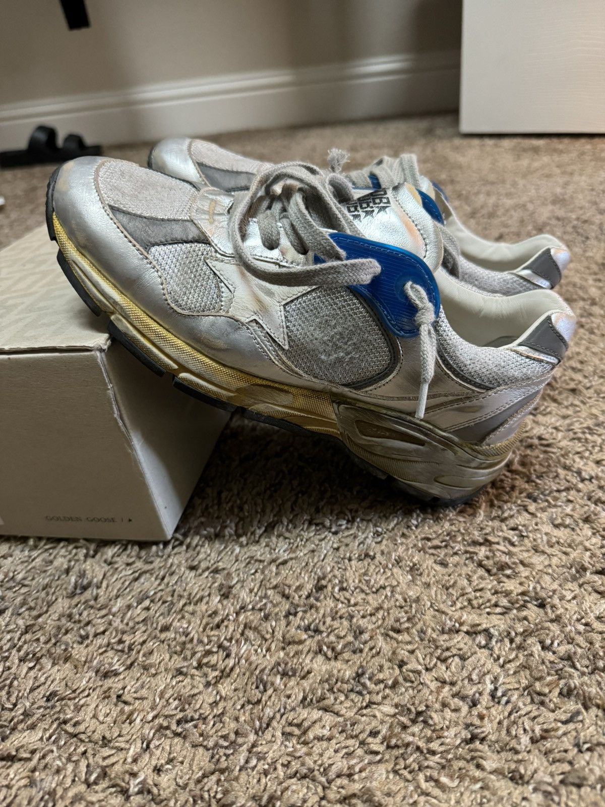 Golden Goose GOLDEN GOOSE SUPER-STAR CLASSIC GLITTER SZ.7 Size US 7 / IT 37 - 4 Thumbnail