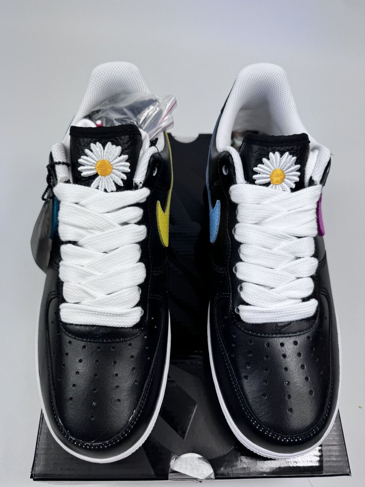 Nike AIR FORCE 1 ‘07 x PEACEMINUSONE G-DRAGON PARA NOISE SNEAKERS Size US 9.5 / EU 42-43 - 5 Thumbnail