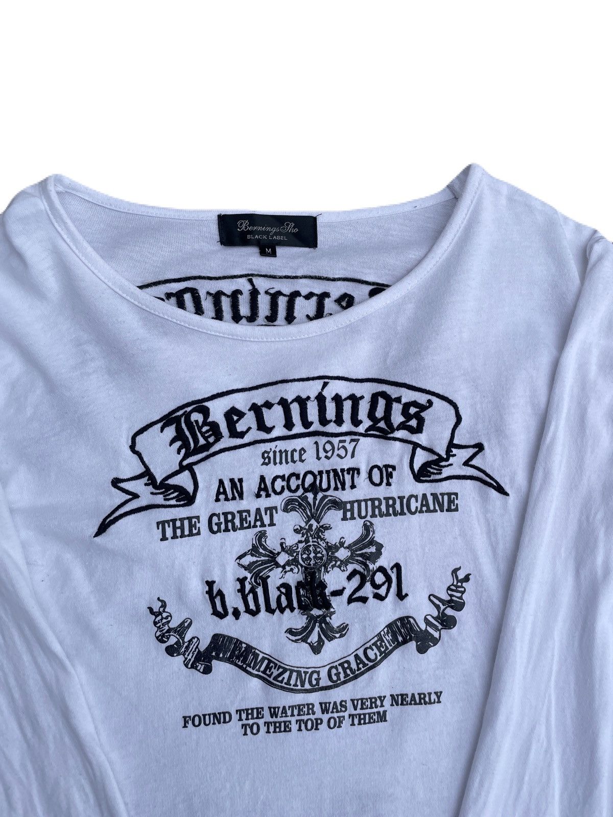 If Six Was Nine 2000s Japanese archive Vkei Cross Poem Long Sleeve Tee Size US XS / EU 42 / 0 - 5 Thumbnail