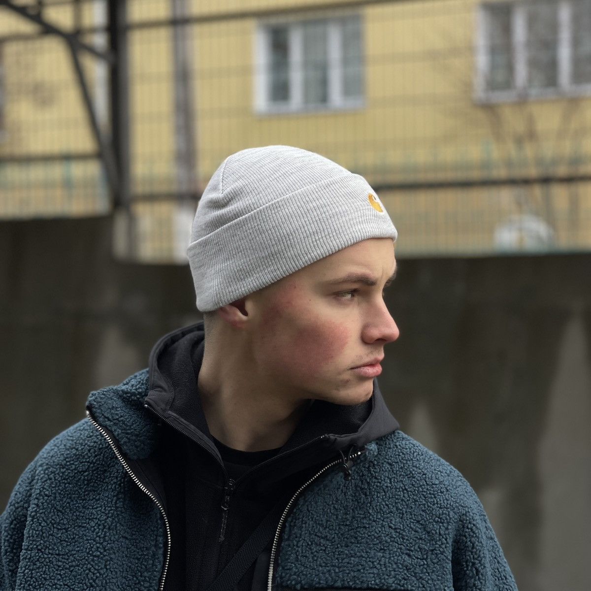 Carhartt × Carhartt Wip Carhartt Chase Beanie OS Size Size ONE SIZE - 3 Thumbnail