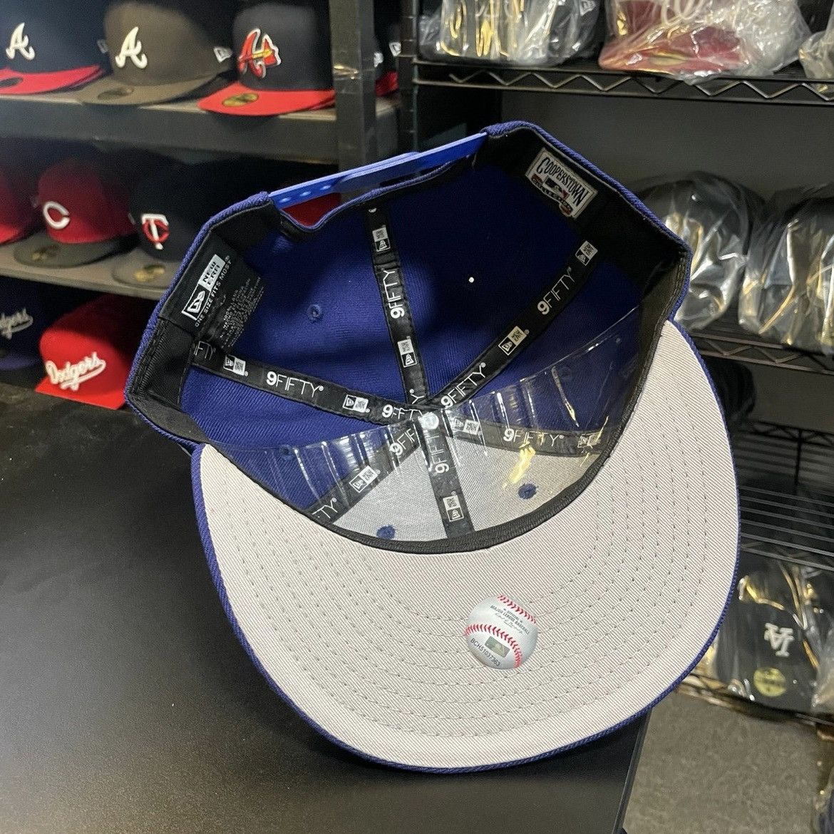 MLB × New Era Brooklyn Dodgers Cooperstown 9FIFTY Snapback Cap Size ONE SIZE - 7 Thumbnail