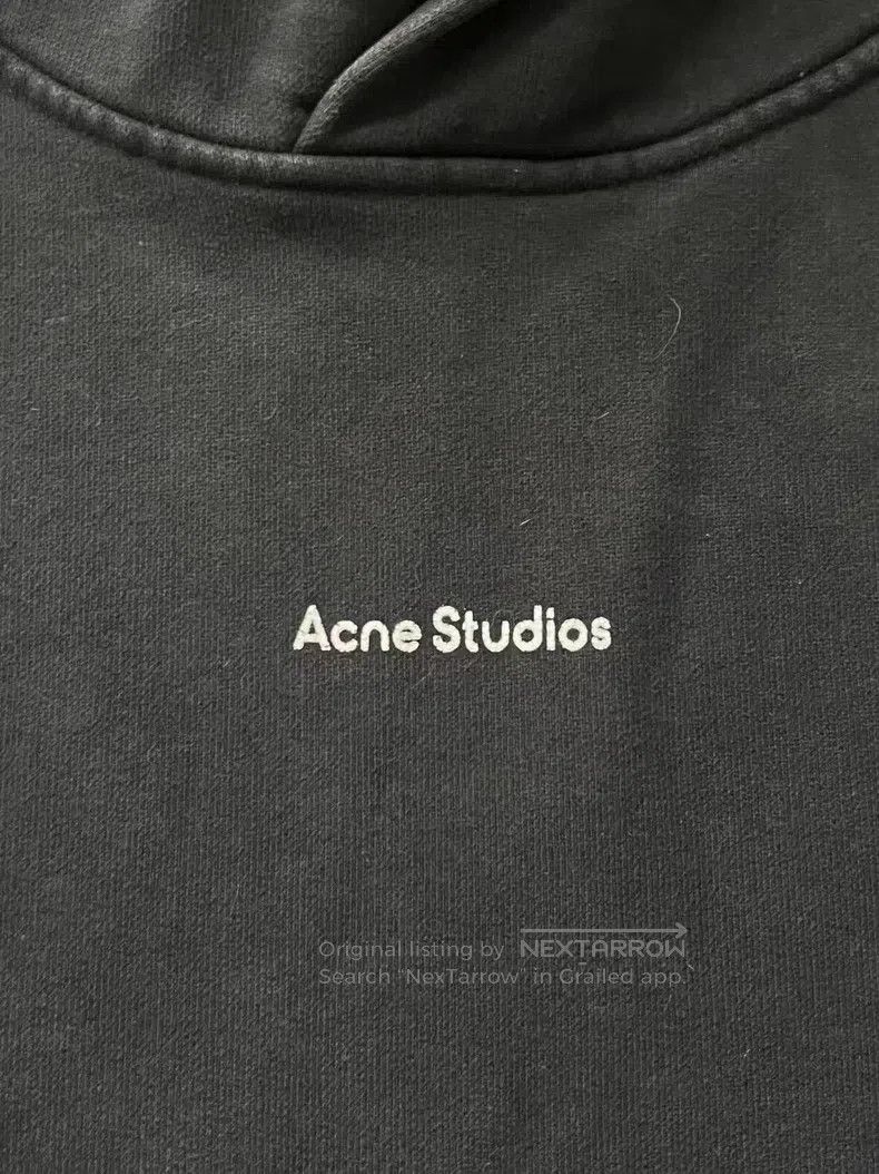 Acne Studios Acne Studios Logo water-washed distressed sports pullover Size US XS / EU 42 / 0 - 3 Thumbnail