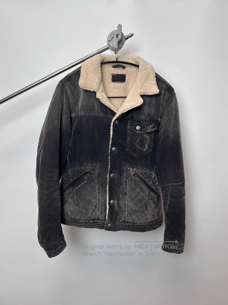 Yohji Yamamoto YOHJI YAMAMOTO Corduroy Lamb Fleece Collar Jacket Size US L / EU 52-54 / 3 - 1 Thumbnail