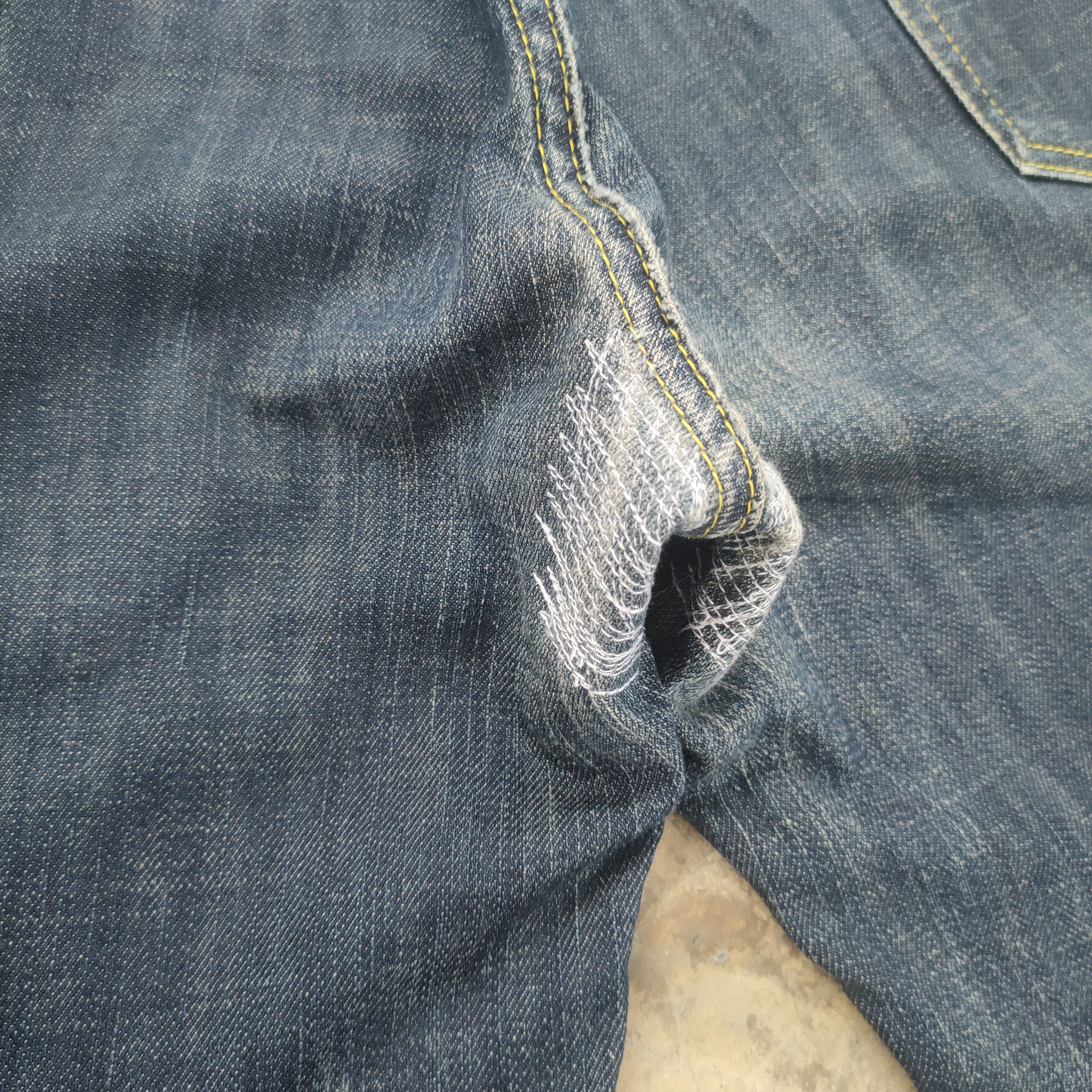 Issey Miyake × Jean × mercibeaucoup MERCIBEAUCOUP BY ISSEY MIYAKE JEAN DENIM PANTS Size US 32 / EU 48 - 13 Thumbnail
