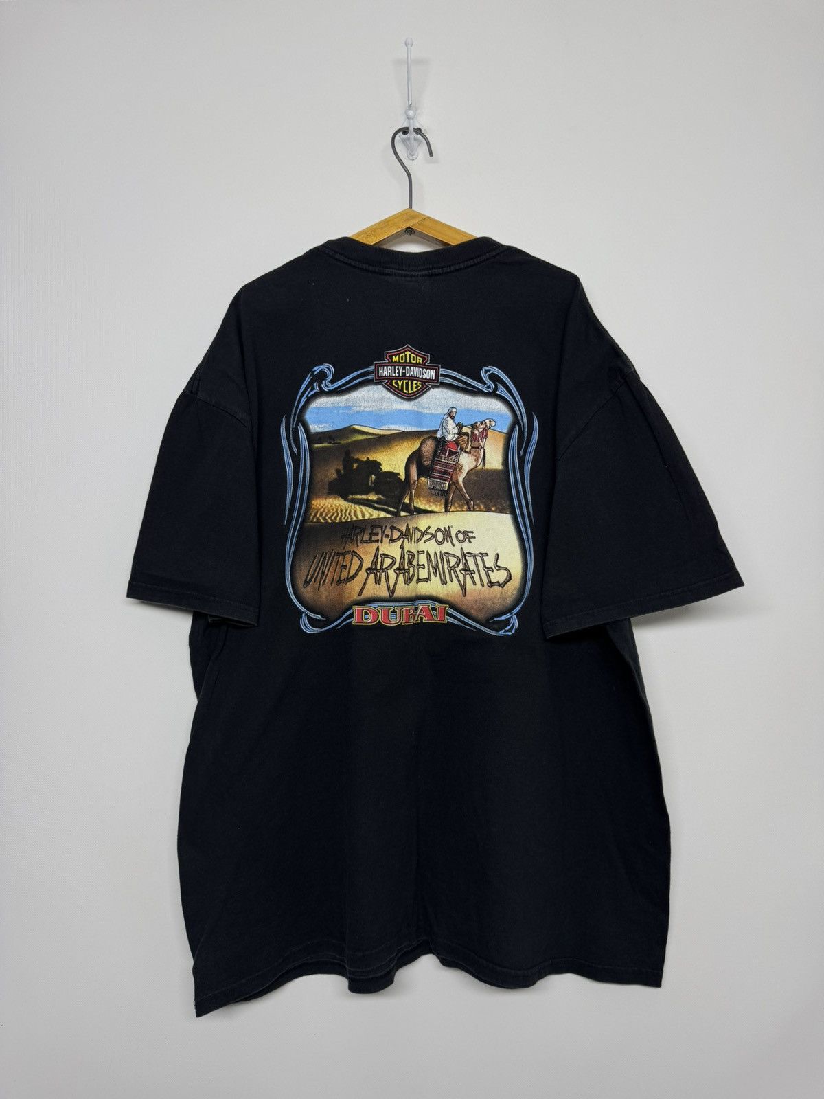 Harley Davidson Dubai Harley Davidson Motorcycles Pirate Skull ☠️ T-Shirt Size US XL / EU 56 / 4 - 3 Thumbnail