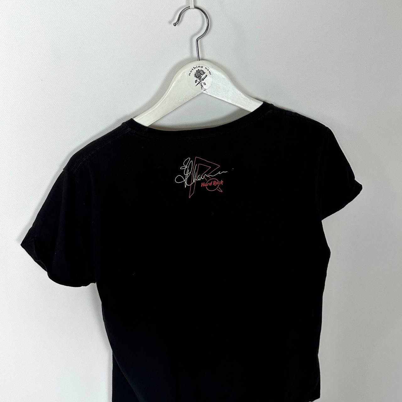 Hard Rock Cafe Vintage 00s Rihanna Hard Rock Cafe artist black m tee Music Size US M / EU 48-50 / 2 - 2 Thumbnail