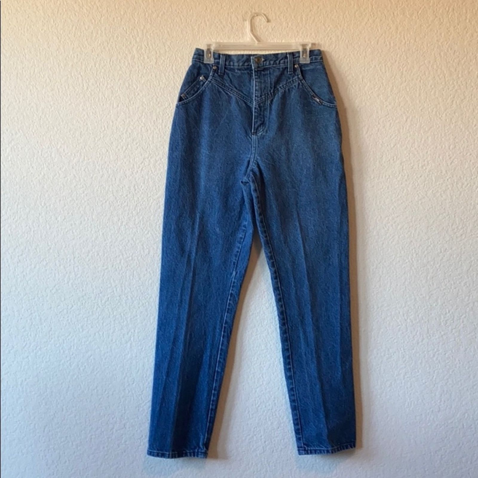 Vintage Vintage Ozark high waisted mom straight leg jean sz 11 80s Size 34" / US 12 / IT 48 - 1 Thumbnail