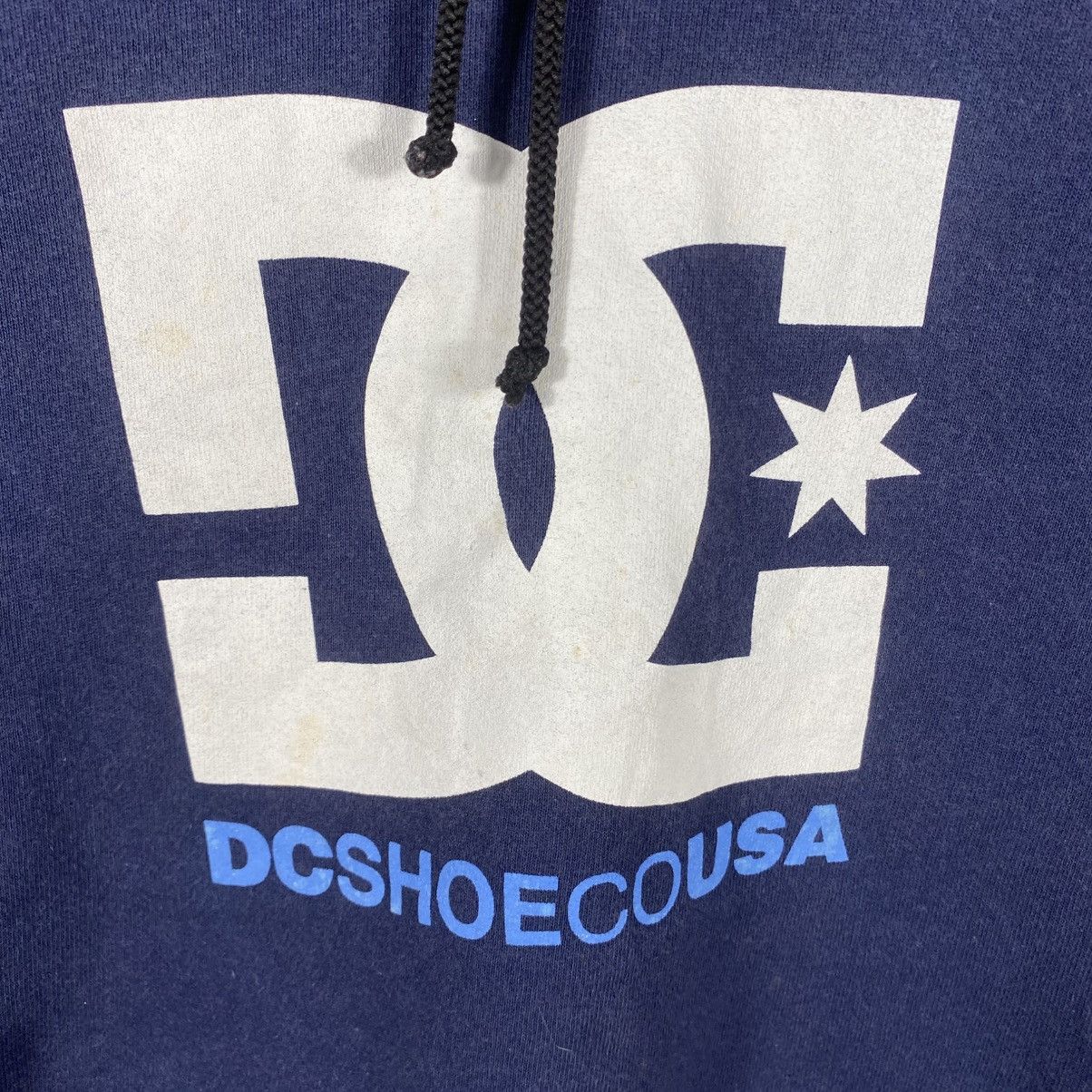 DC Vintage 00's DC SHOE Big Logo Hoodie Pullover Large Size Size US L / EU 52-54 / 3 - 2 Thumbnail