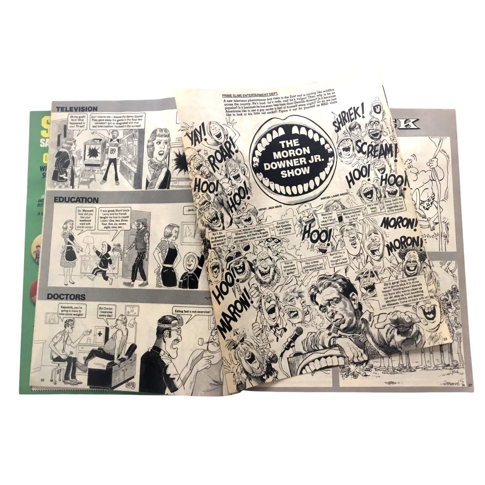 Other Mad Magazine April 1989 No. 286 Vintage 80s TV Shows Size ONE SIZE - 5 Thumbnail