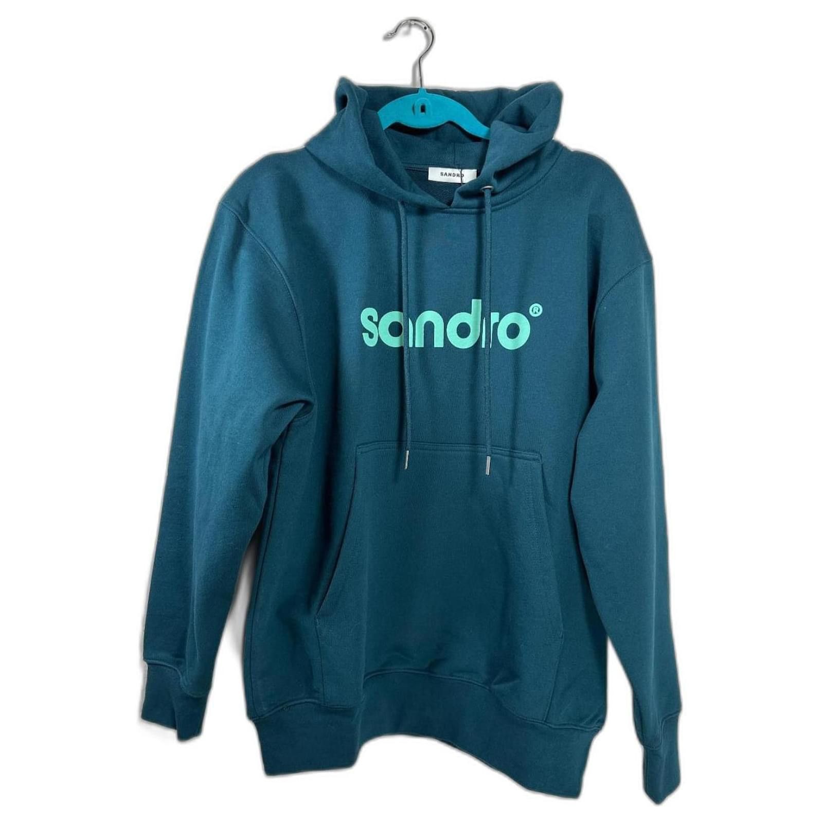 Sandro Green sweatshirt Size US XXL / EU 58 / 5 - 5 Thumbnail
