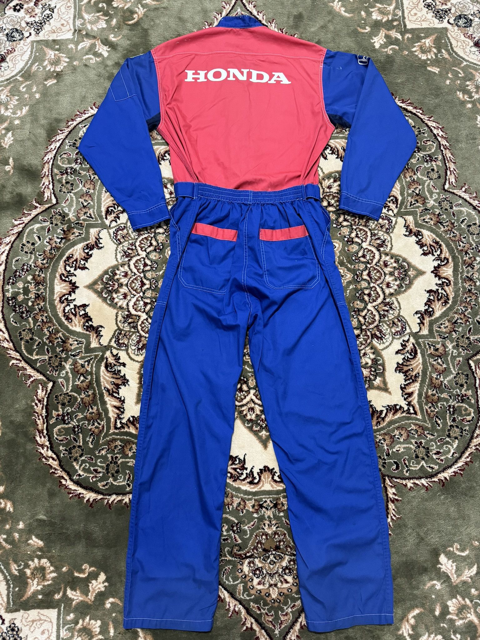 Sports Specialties × Vintage Rare Honda Primo Civic Mechanic Coverall JDM JAF Size US 32 / EU 48 - 3 Thumbnail