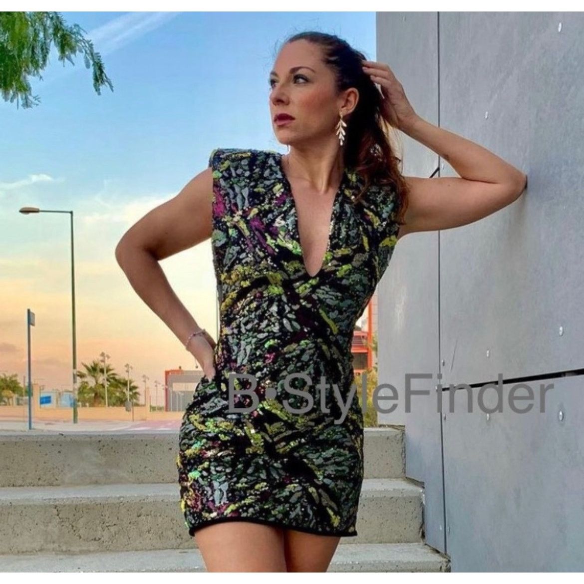 Zara ZARA BLOGGER FAVORITE SEQUIN MINI DRESS Size S / US 4 / IT 40 - 8 Thumbnail
