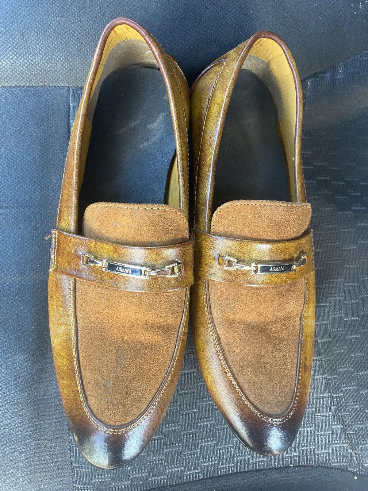 Armani Vintage Armani Loafers Size US 10 / EU 43 - 1 Thumbnail