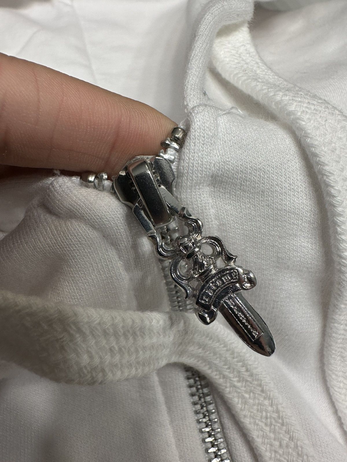 Chrome Hearts 🔥Chrome Hearts Thermal Zip-up Hoodie🔥 Size US XXL / EU 58 / 5 - 5 Thumbnail