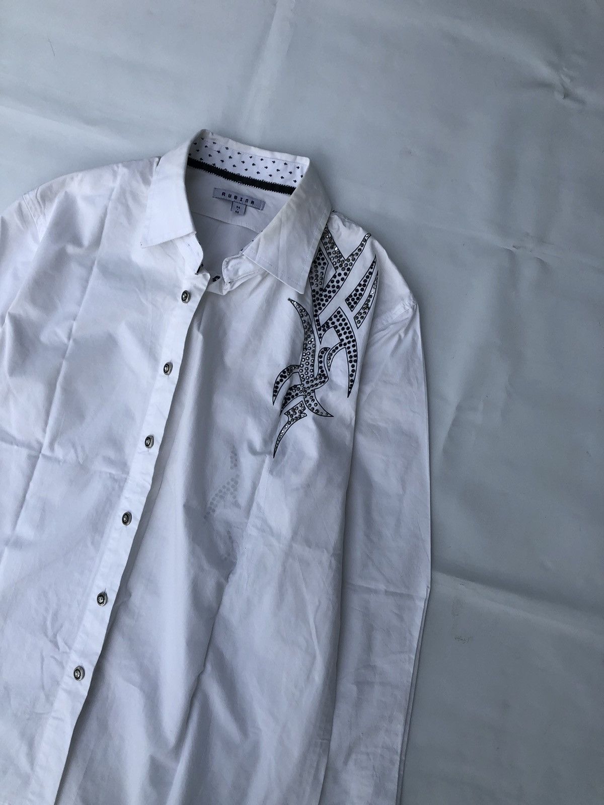 If Six Was Nine Japanese Tribal Rubina Button Shirt issey Style Size US M / EU 48-50 / 2 - 3 Thumbnail