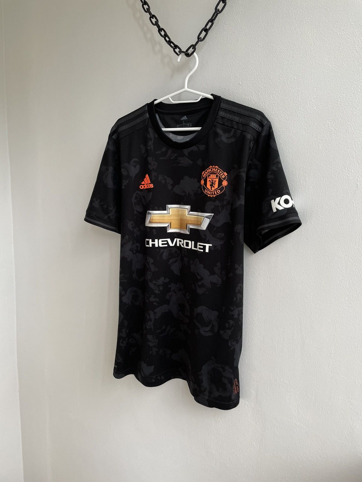 Adidas Manchester United 2019 2020 Football Soccer Jersey Shirt Size US L / EU 52-54 / 3 - 2 Thumbnail