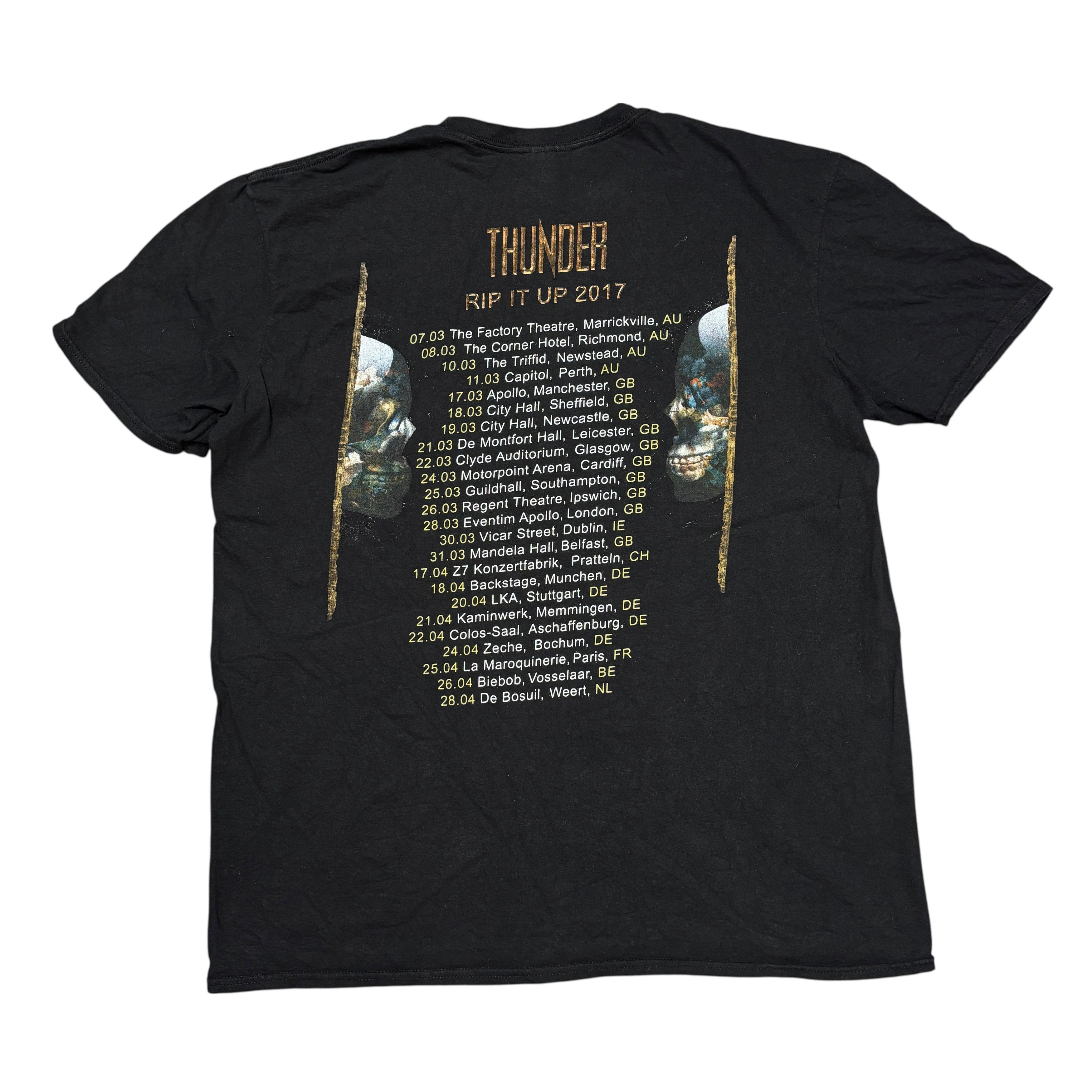 Band Tees Thunder Vintage Band T Shirt Tour Def Leppard Whitesnake Size US XL / EU 56 / 4 - 2 Thumbnail