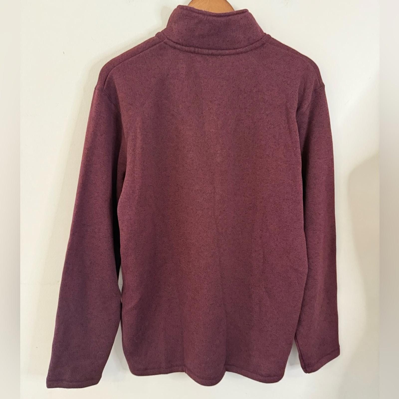 Eddie Bauer Eddie Bauer fleece lined jacket 1/4 zip mock turtleneck LG Size US L / EU 52-54 / 3 - 2 Thumbnail