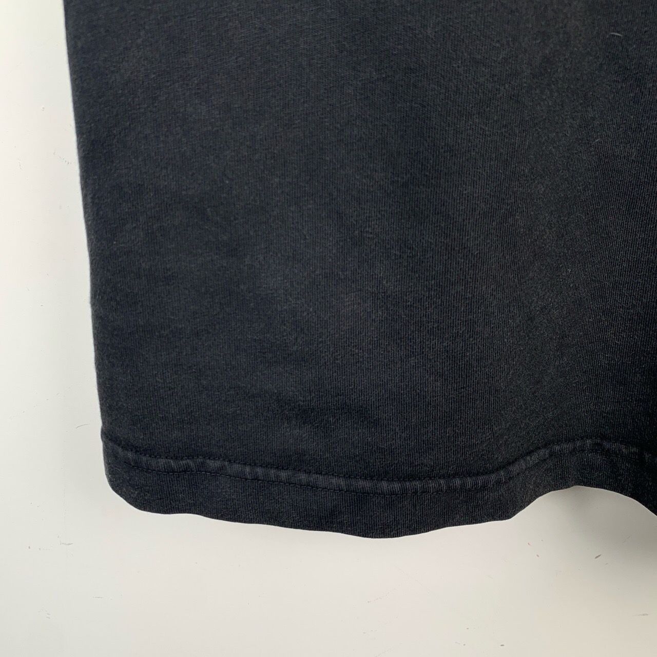 Balenciaga Balenciaga Black Unifit Logo Tape Cotton Round Neck Short Sl Size US L / EU 52-54 / 3 - 5 Thumbnail