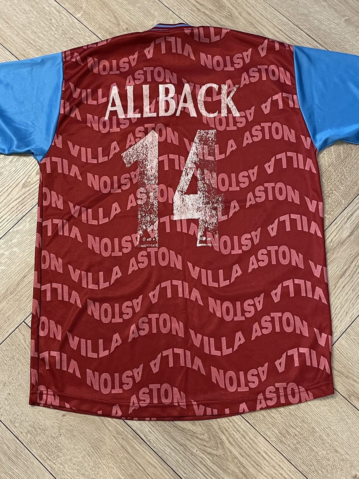 Vintage Vintage Aston Villa FC '90 Home Shirt Size US L / EU 52-54 / 3 - 6 Thumbnail