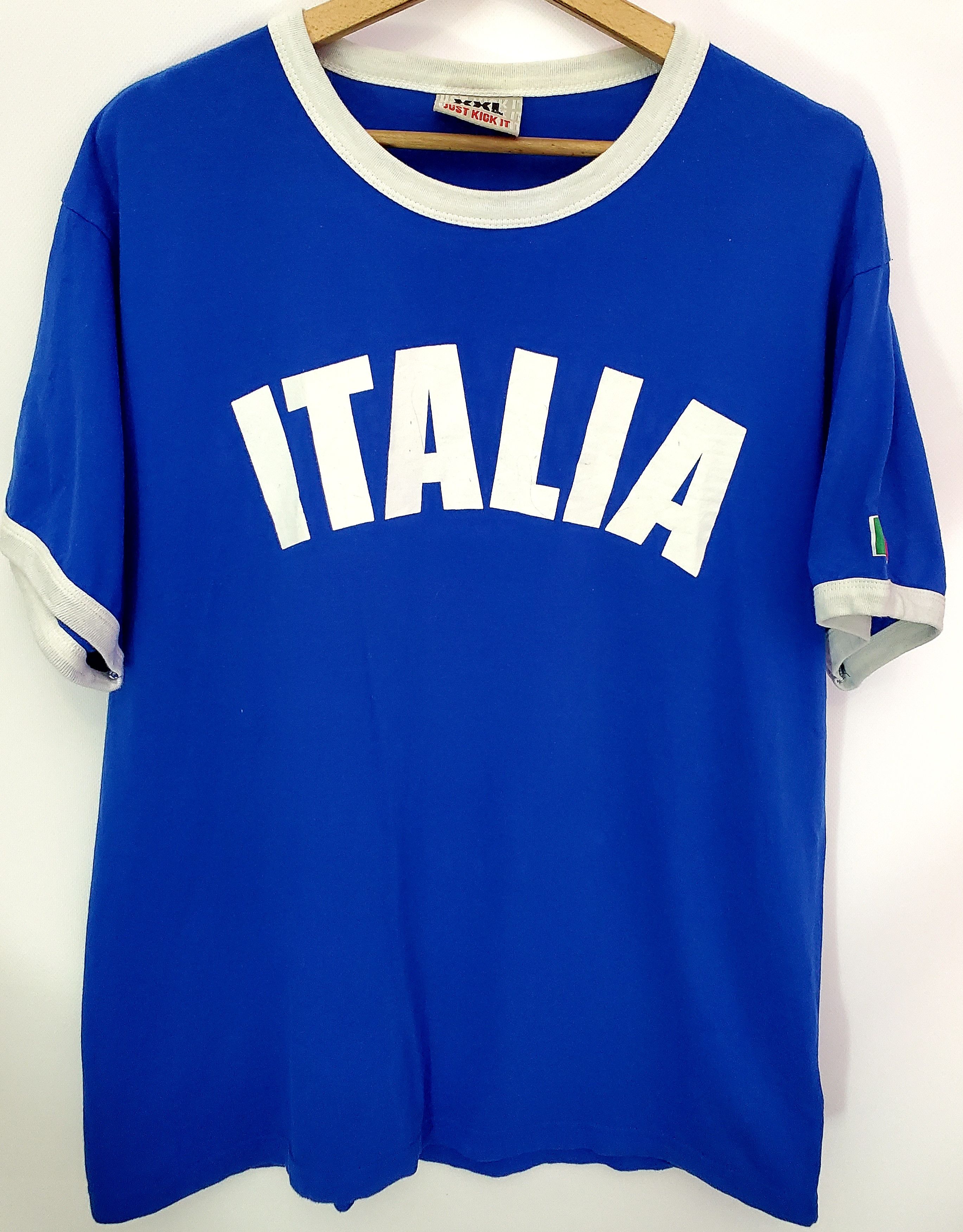 Vintage Vintage T-shirts Logo Italia Y2K 90s Style USA perfect cond Size US XL / EU 56 / 4 - 1 Thumbnail