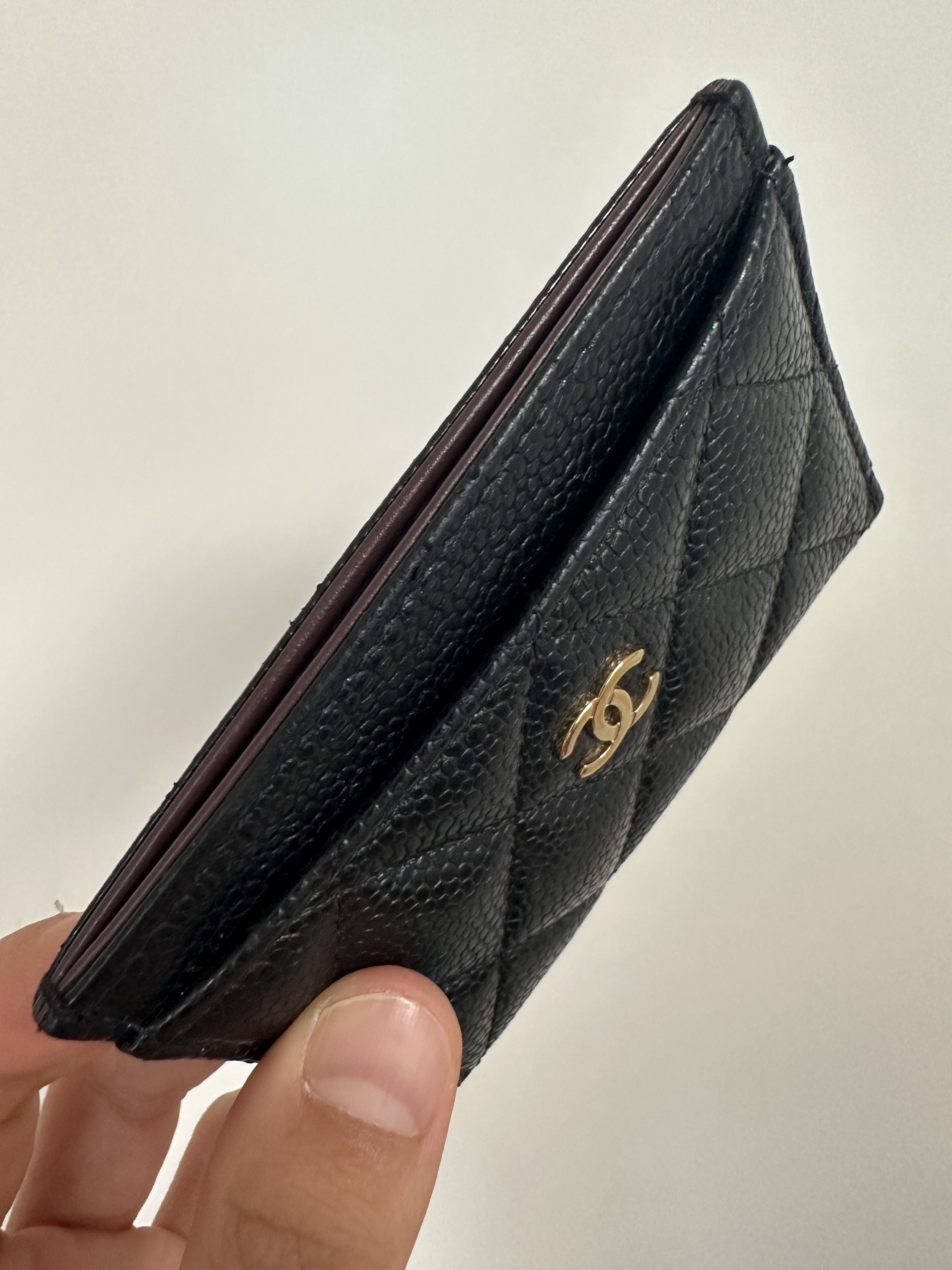 Chanel Chanel Black Quilted Caviar Card Case Size ONE SIZE - 6 Thumbnail